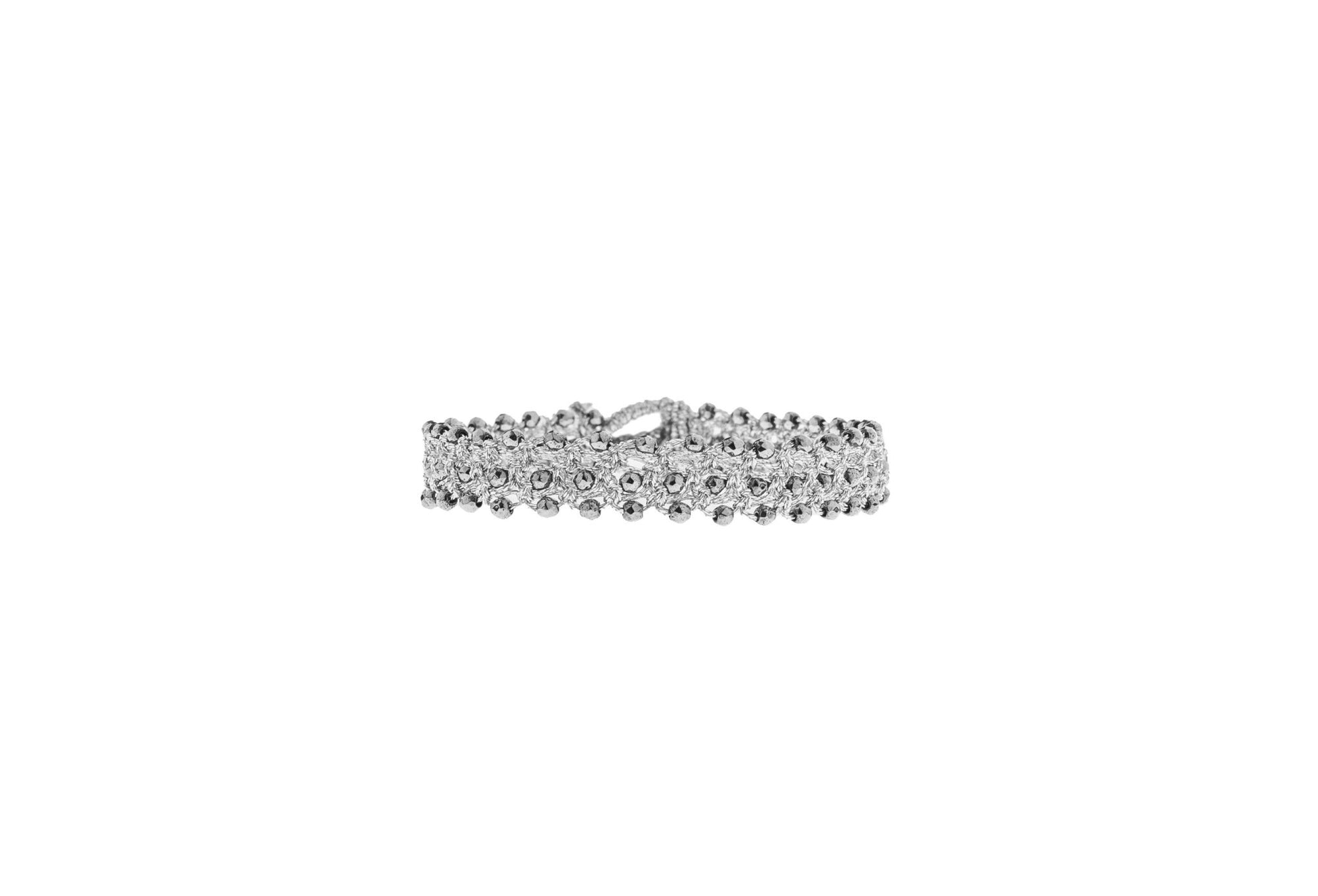 Contessina Lace JewelleryTennis Fine lace bracelet, silver