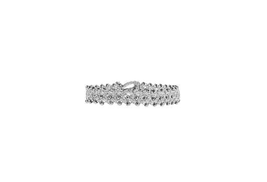 Contessina Lace JewelleryTennis Fine lace bracelet, silver